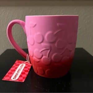 💙NWT Sheffield Home Soft touch ombré cherry 🍒 mug